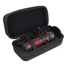 Micrófono Hyperx Quadcast + Funda Estuche Rigida