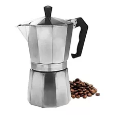 Cafeteira Italiana Expresso 420ml 9 Xicaras Em Alumínio Inox