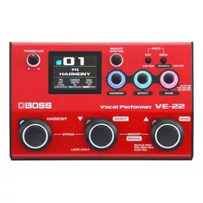 Processador Boss De Voz Vocal Perfomer Preamp Ve 22