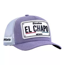 Boné #itals El Chapo Lilás 