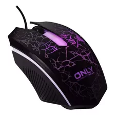Mouse Gamer Only Ergonómico Luces Led Usb