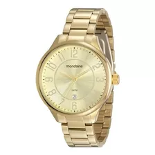 Relógio Mondaine Feminino Dourado 53568lpmvde2