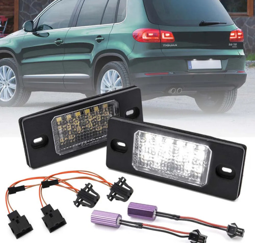 Lmpara Led Placa Vw Tiguan Mk1 Touareg Jetta Mk4 Foto 4