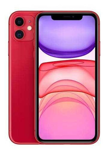 iPhone 11 Vermelho, Com Tela De 6,1 , 4g, 64 Gb - Mhdd3br/a