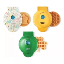 Set De 3 Mini Wafleras Dash 