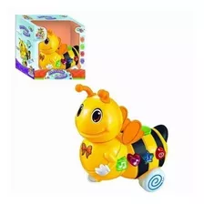 Brinquedo Infantil Abelhinha Bee Com Rodinhas Som & Luz