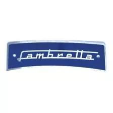 Emblema Moldura Traseira Lambretta Li 19555072ba Paralelo