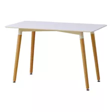 Mesa De Comedor Oficina Eames Rectangular 120 Cm