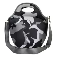 Cdtek Lunchera Neoprene Termicas Color Camuflada