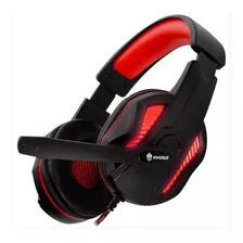 Fone De Ouvido Headset Gamer Evolut Eg-305rd Vermelho Thoth