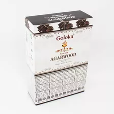 Incenso Massala Agarwood Indiano Goloka 12 Cxs De 15g