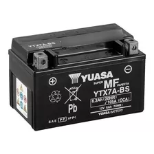 Bateria Yuasa Moto Ytx7a-bs Agility 125-150 Scooter