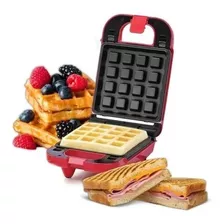 Maquina Multigrill 3 In 1 Waffle Grill E Sanduicheira 127 V 127v