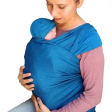 Fular Rebozo Para Bebes Elástico Ergonómico+ Gorrito+ Manual