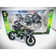 Miniatura Kawasaki Ninja H2r Escala 1/9