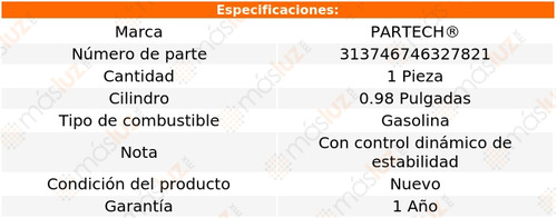 (1) Bomba De Frenos Volvo Xc90 5 Cil 2.5l 03/06 Partech Foto 5