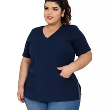 Jaleco Manicure Feminino Scrub Hospitalar Plus Size - Sh