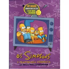 Dvd Os Simpsons Terceira Temporada Completa - Novo Lacrado!