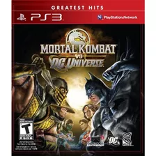 Mortal Kombat Vs Dc Universe - Playstation 3