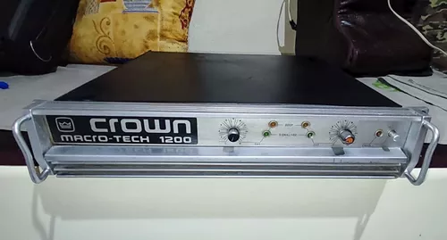 Segunda imagen para búsqueda de amplificador crown 1200 micro tech