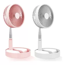 Ventilador Dobrável Portátil Silencioso 7200mah Retrátil Luuk Young D09 Cor Das Pás Rosa Cor Da Estrutura Rosa Voltagem 110v/220v