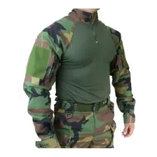 Combat Shirt Hrt - Woodland