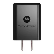 Cargador Turbo Power 3a Moto E6 E6 Plus E6 Play