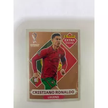 Carta Del Mundial Extra Sticker De Cristiano Ronaldo Bronce