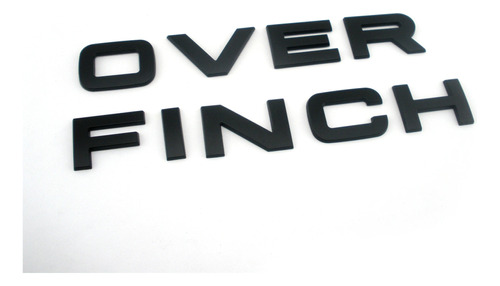 Overfinch Letter Badge Logo Sticker Para Land Rover Foto 4