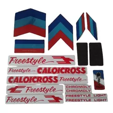 Frete Grátis Lixas Adesivo Caloi Cross Freestyle Light Extra