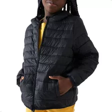 Jaqueta Infantil Puffer Quente Forrada Inverno Casaco Menino