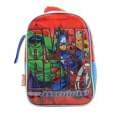 Mochila Infantil Jardin Marvel De Cresko 12 