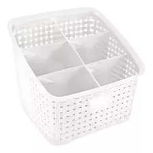 Organizador Rattan Multiuso Cubiertera X 6 Divisiones 