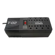 Vica T-02 Regulador Electrónico De Voltaje 1200 Va / 700 W