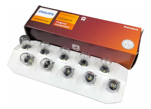 Caja 10x Mini Foco Halgeno Philips W2.1x9.5d 24v W3w 13256 Foto 5