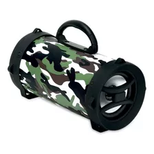 Alto-falante Trc Sound Trc 215 Portátil Com Bluetooth Camuflado 