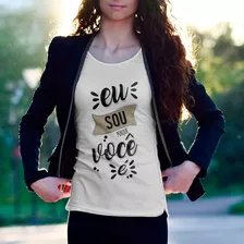 Camiseta Blusa Frase Motivacional Feliz Escolha A Sua Barato