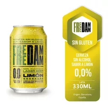  Free Damm Lemon Sin Alcohol 330ml X24 Unidades.envío Gratis
