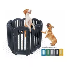 Cercadinho Modular Portátil Para Pets 8 Módulos