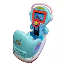 Arcade Kiddie Ride Diseño Emoji Kawaii