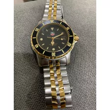 Tag Heuer 1500 Professional Metálico Con Oro