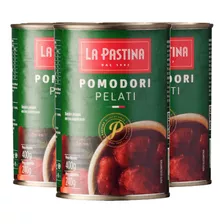 Tomates Pelados La Pastina 400g (3 Latas)