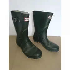 Botas De Lluvia Hunter Talle 38-39 Color Verde