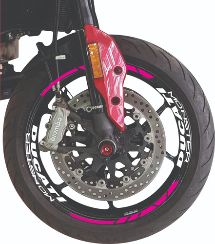 Stickers Reflejantes Para Rin Ducati Monster  Foto 7