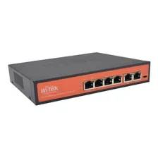 Switch Poe 4 Canales + 2 Up Lik Electrocom