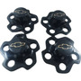 4 Tapones De Rines Chevrolet S10 Cromados