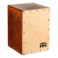 Cajon Para Musica Compacto De Madera De Abedul Con Lazos Int