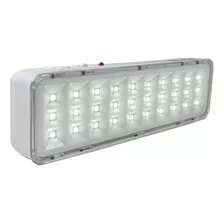 2x Luminária De Emergencia 2w 30 Led 6500k Bivolt St2322 