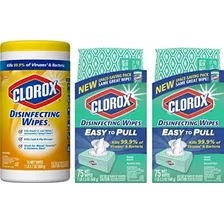 Clorox - Toallitas Desinfectantes Value Pack, Toallitas De