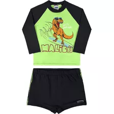 Conjunto Praia Dinossauro Proteção Uv50